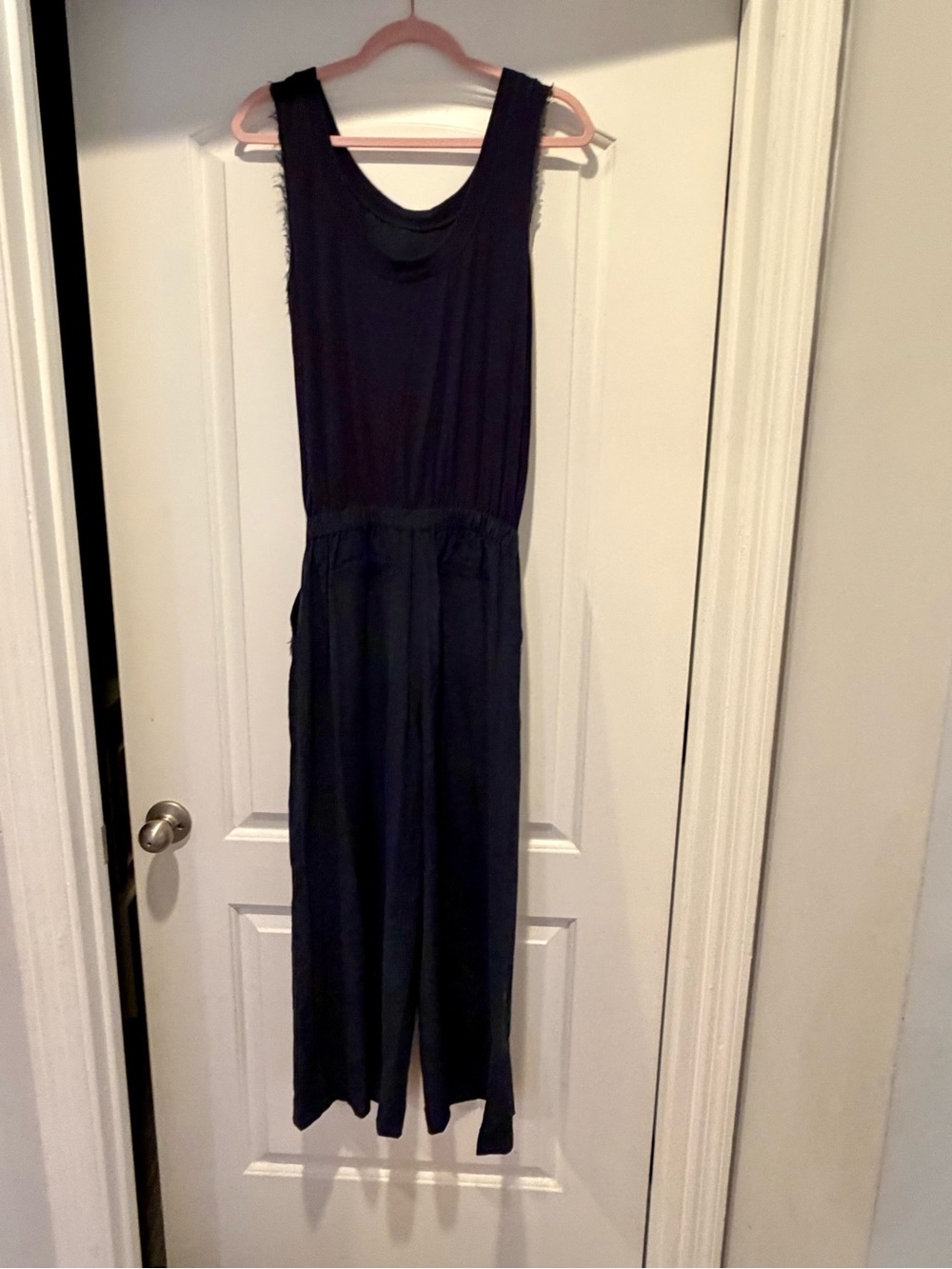 Splendid Navy Maxi Jumpsuit Dress